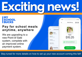 MySchoolBucks school meal app coming this fall